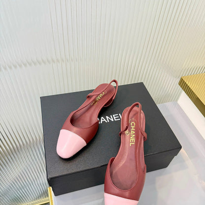 Chanel 2026 Classic Slingback Flats 10mm Sheepskin 781046