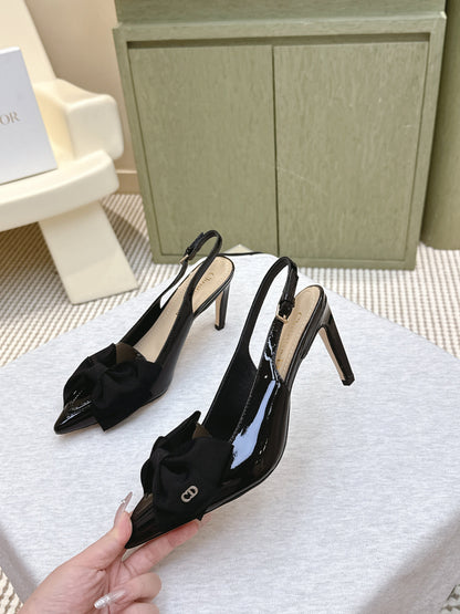 CD 26s Slingback Black Patent Leather 652975