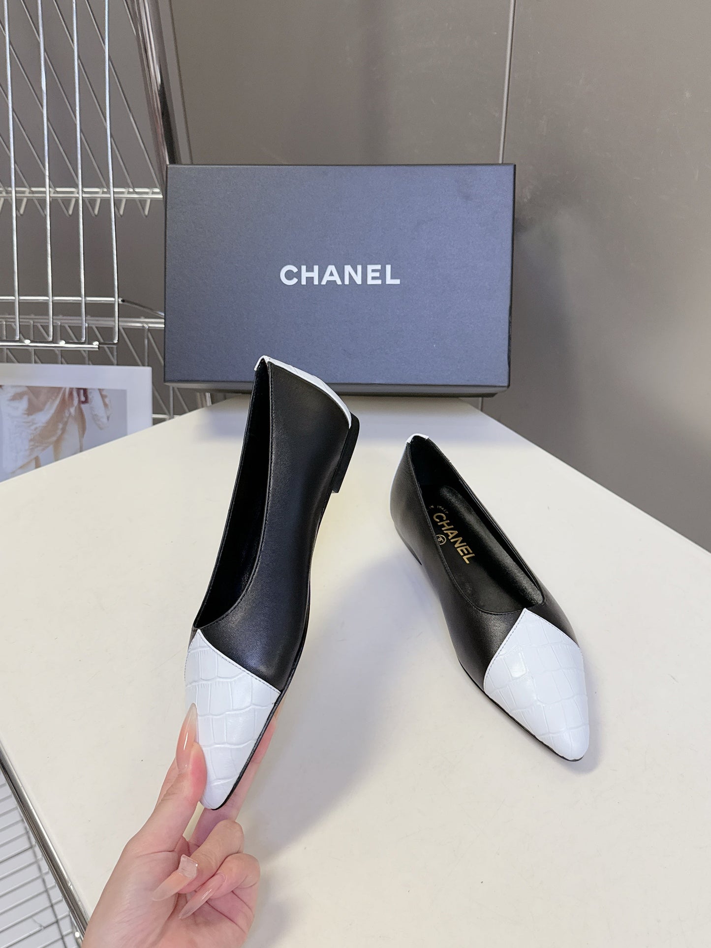 Chanel 2026 Embossed Ballerina Calfskin 895361