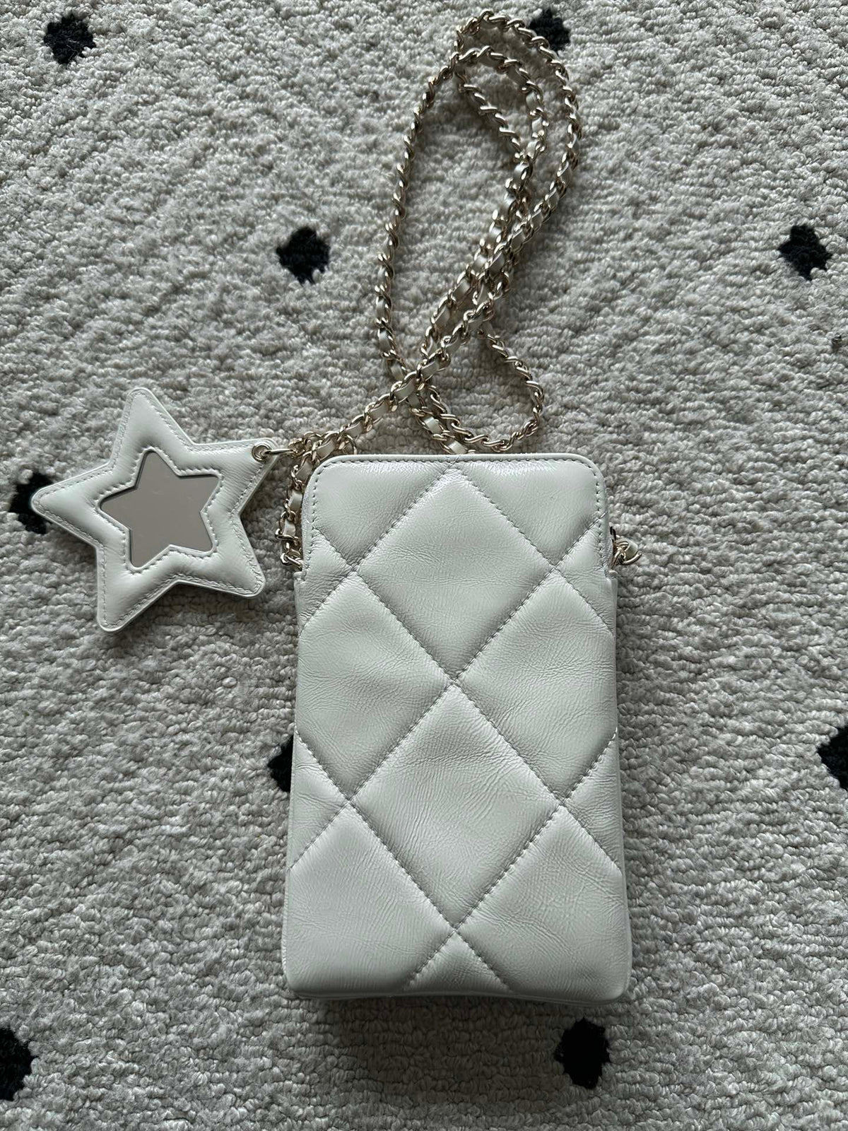 Chane 2026 Phone Case With Star Calfskin