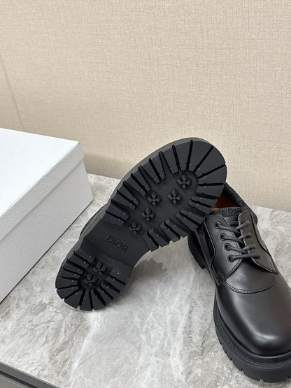 CD 26 Vintage Loafers Black Calfskin 608797