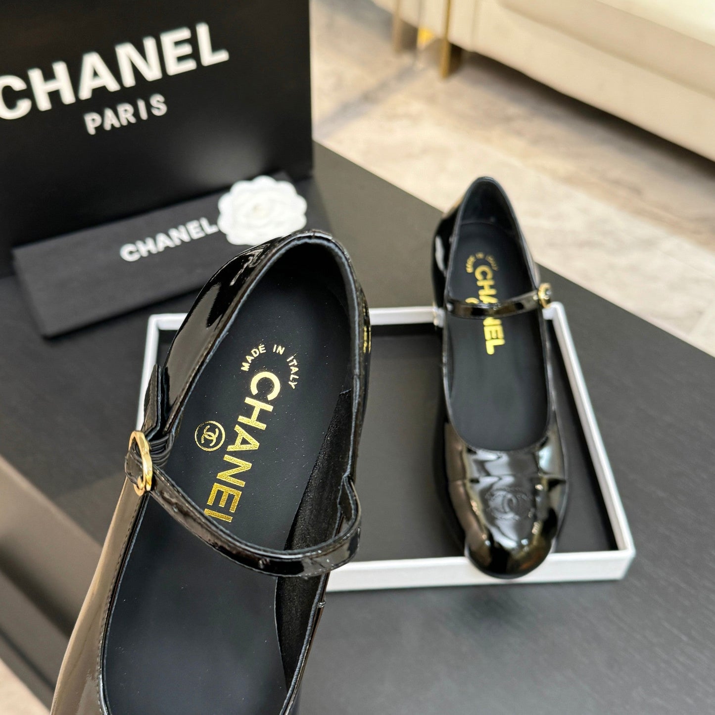 CC 2026 Mary Jane 65  Black Patent Leather  700645
