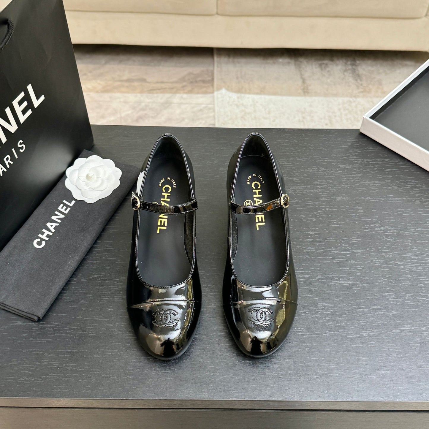 CC 2026 Mary Jane 65  Black Patent Leather  700645