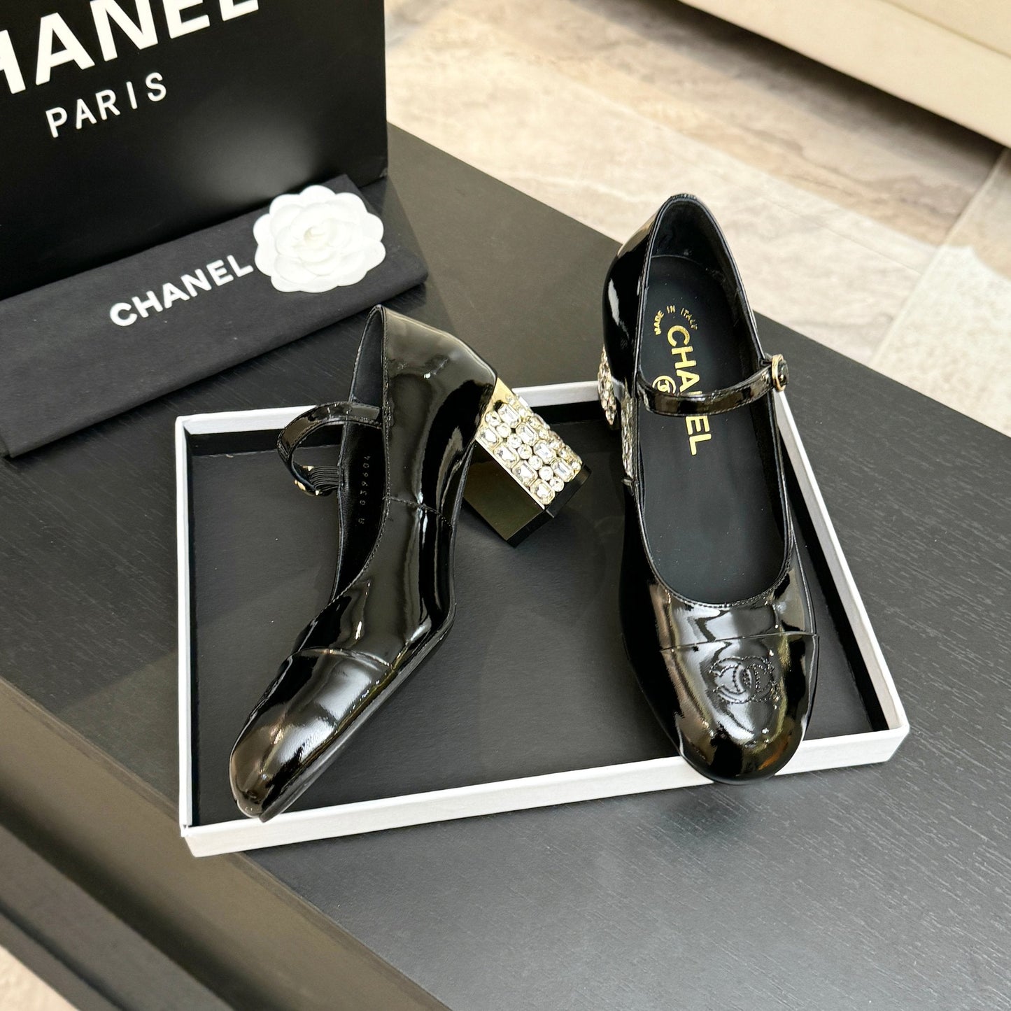 CC 2026 Mary Jane 65  Black Patent Leather  700645