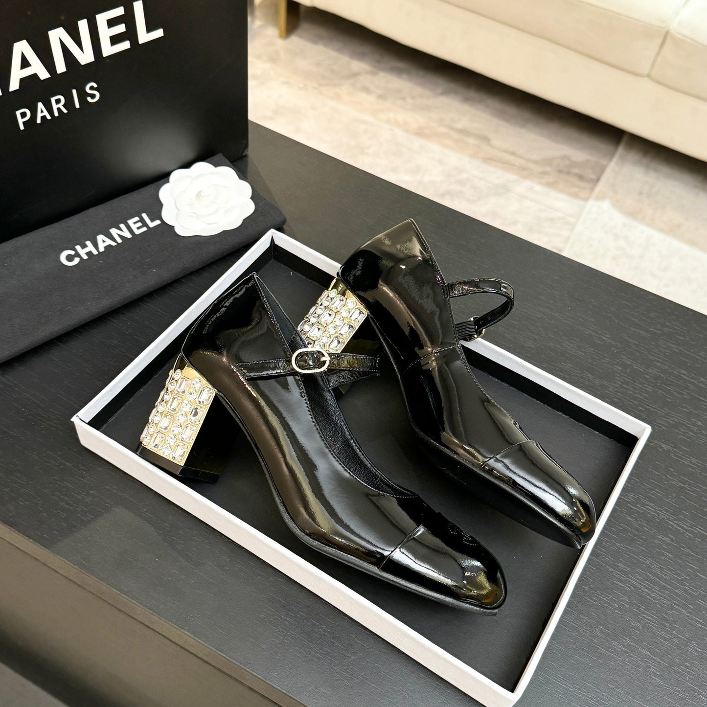 CC 2026 Mary Jane 65  Black Patent Leather  700645
