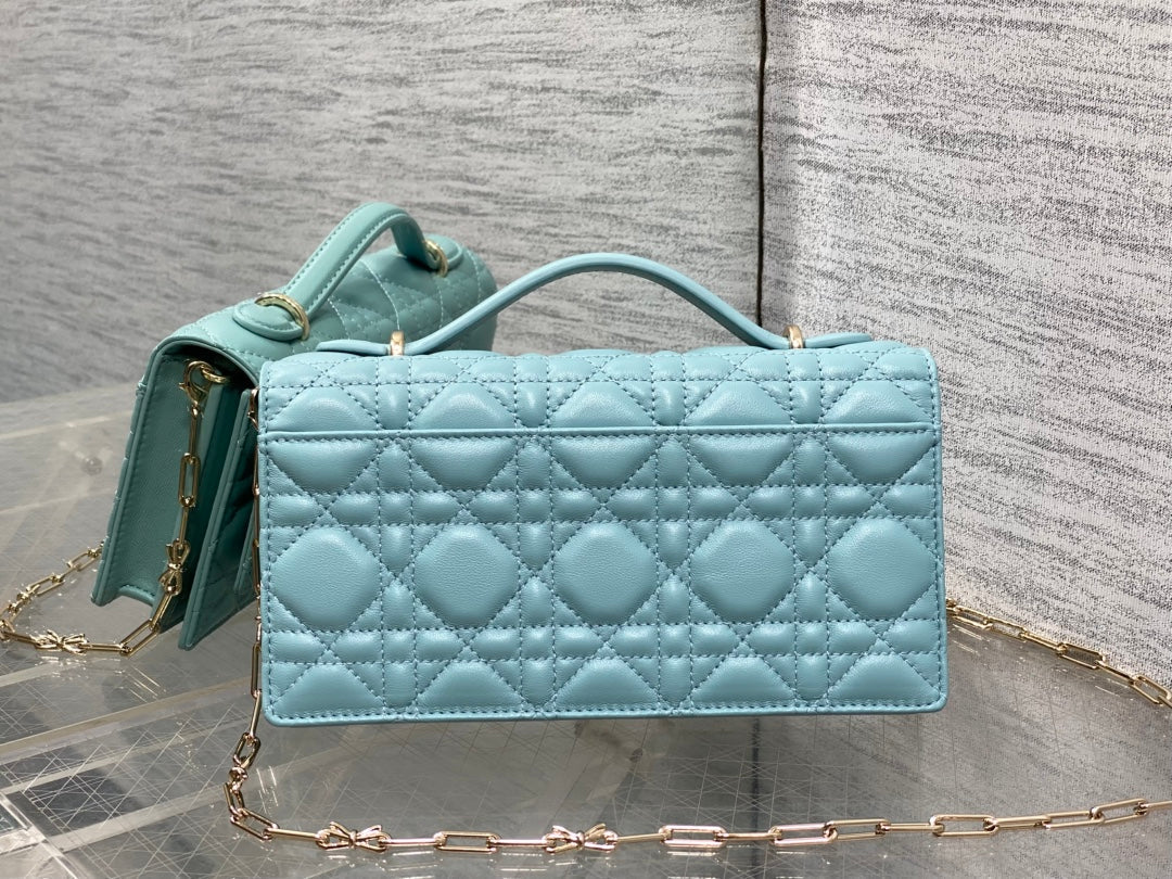 Dior 2026 My Dior Bag Tourmaline Blue Lambskin