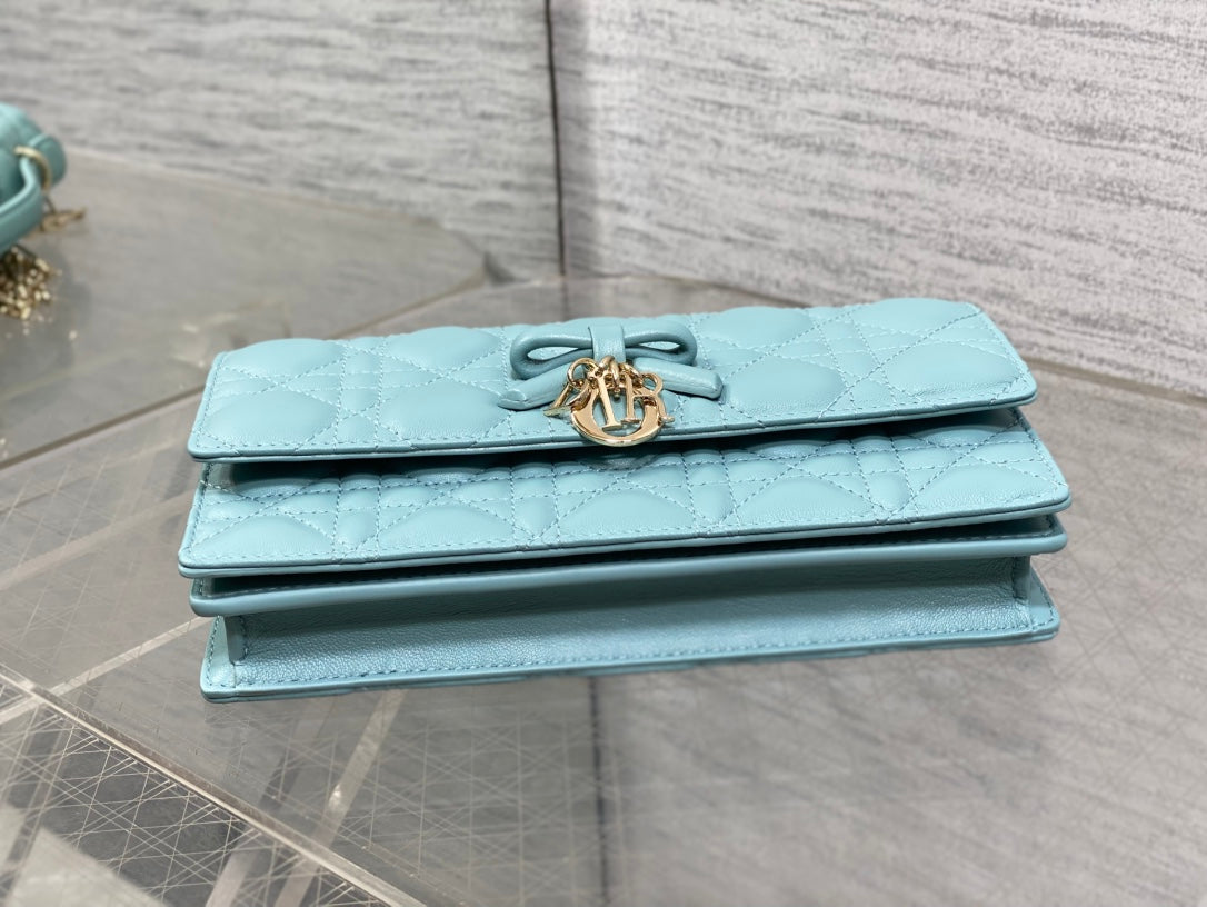 Dior 2026 My Dior Bag Tourmaline Blue Lambskin
