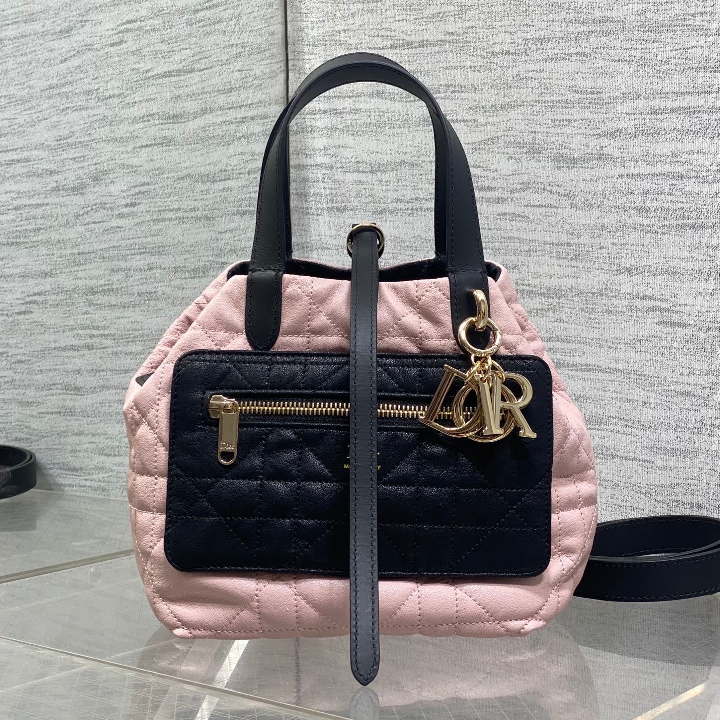 Dior 2026 Toujours Vertical Tote Bag Calfskin