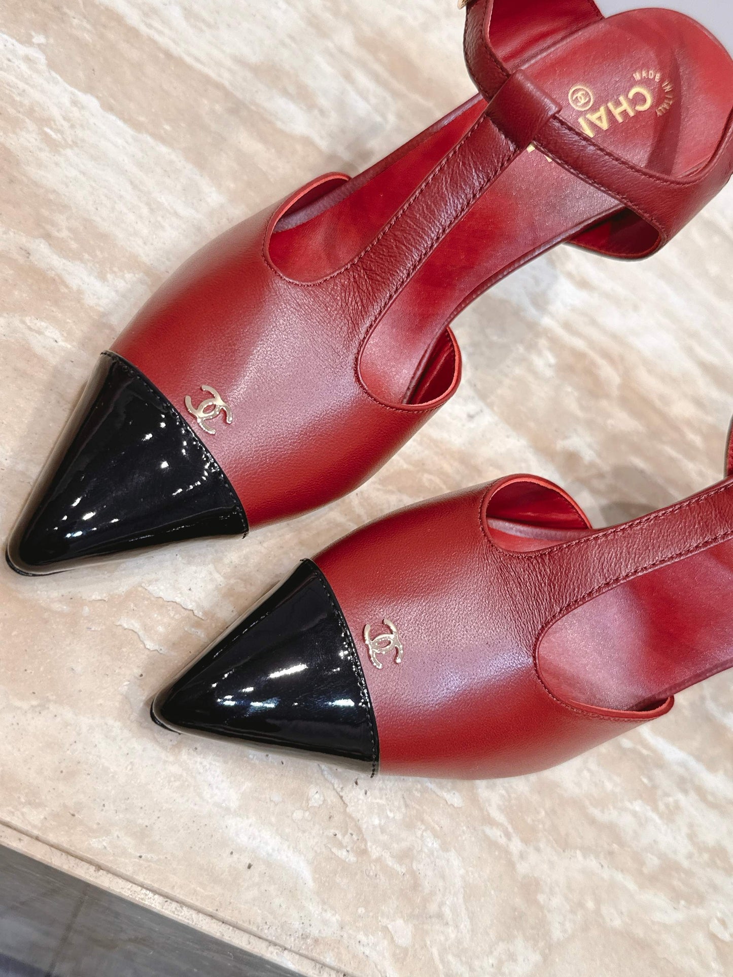 Chanel 2026 Slingback 90mm Calfskin 898943
