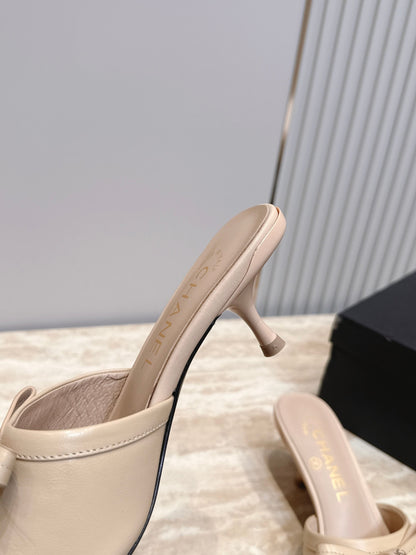 Chanel 2026 Bow Mule 45mm Calfskin 899005