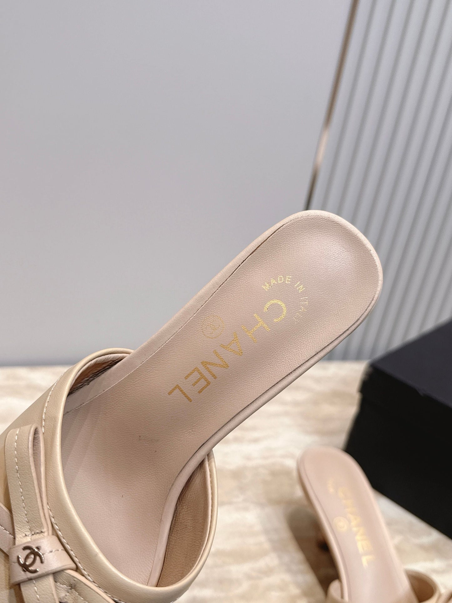 Chanel 2026 Bow Mule 45mm Calfskin 899005