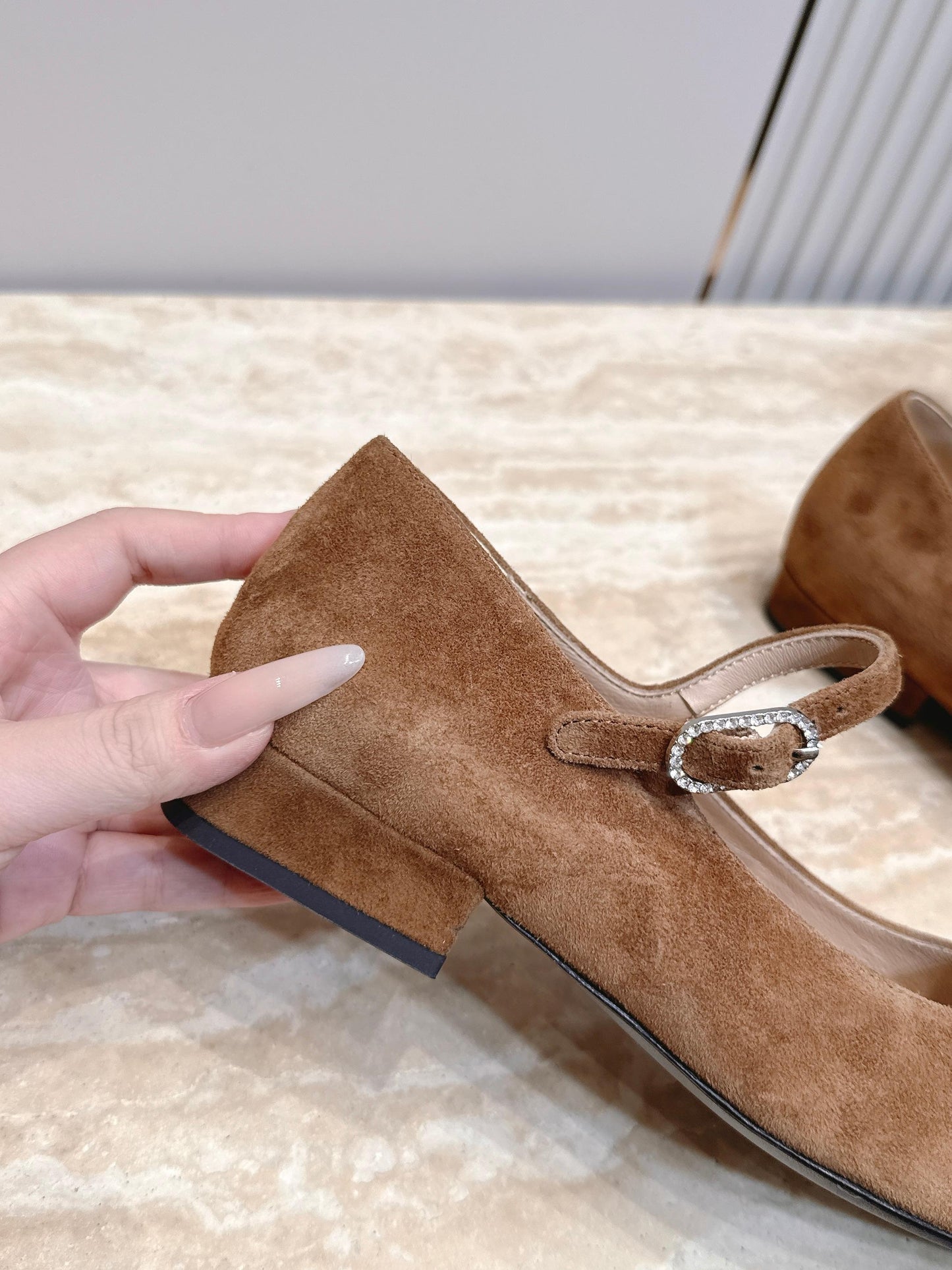 Chanel 2026 Ballet Flat 25mm Suede Calfskin 899012