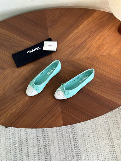 Chanel 2026 Ballet Flat Lambskin And Suede 907860