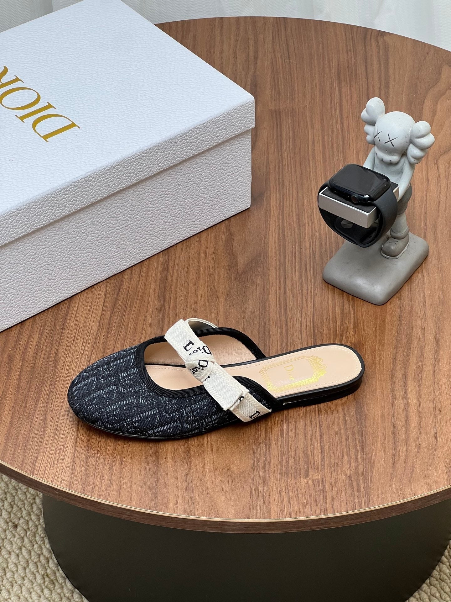 Dior 2026 Bow Mule Fabric Cowhide 846586