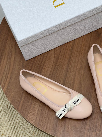 Dior 2026 Ballet Flat Pink Cowhide 846588