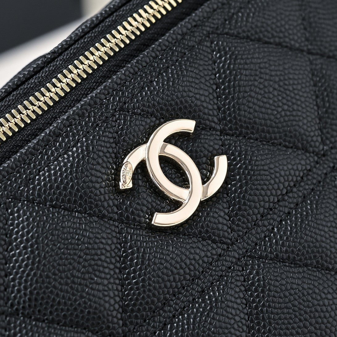 CC 25C Vanity Case Black Caviar Leather 286273