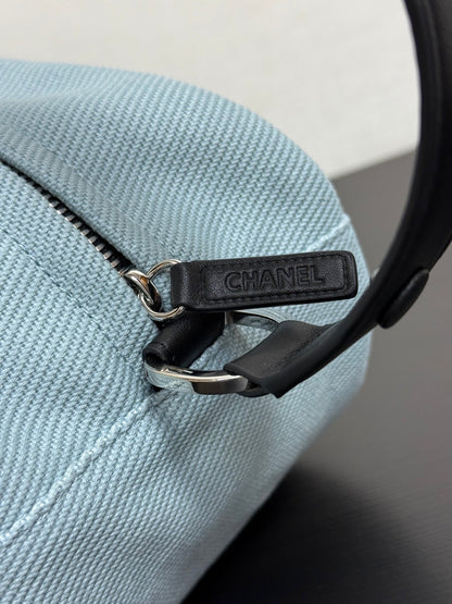 Chanel 2026 Oval Bag 36cm Canvas Leather