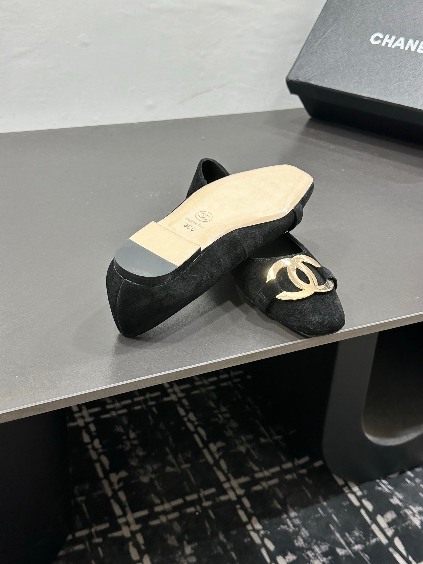 Chanel 2026 Ballet Flats Sheepskin 832536
