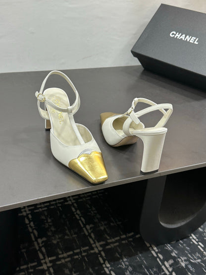 Chanel 2026 Slingback Pumps Leather Sheepskin 832516