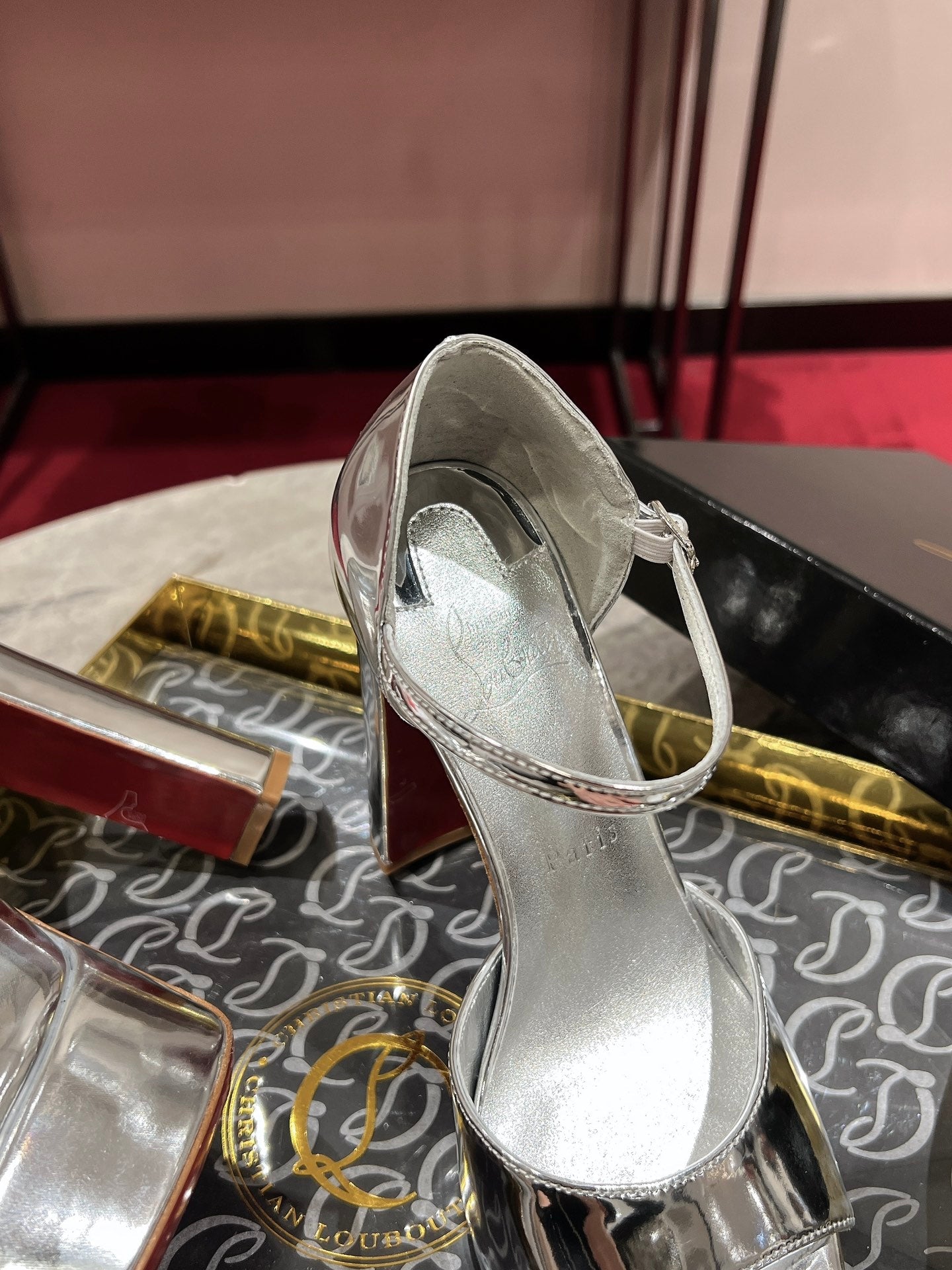 Christian Louboutin Movida Jane Platform 130mm Sandals 825363