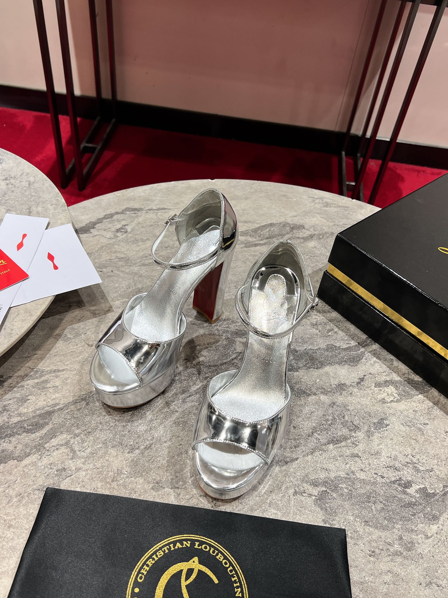 Christian Louboutin Movida Jane Platform 130mm Sandals 825363