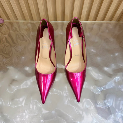 Christian Louboutin 2026 Miss Z 100mm Pumps Pearlescent Patent Leather 776030