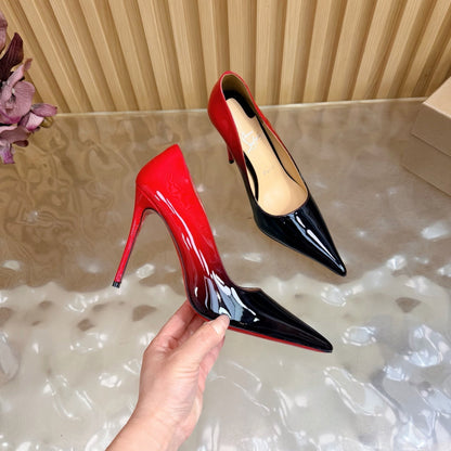 Christian Louboutin 2026 Kate 100mm Pumps Patent Leather 776036