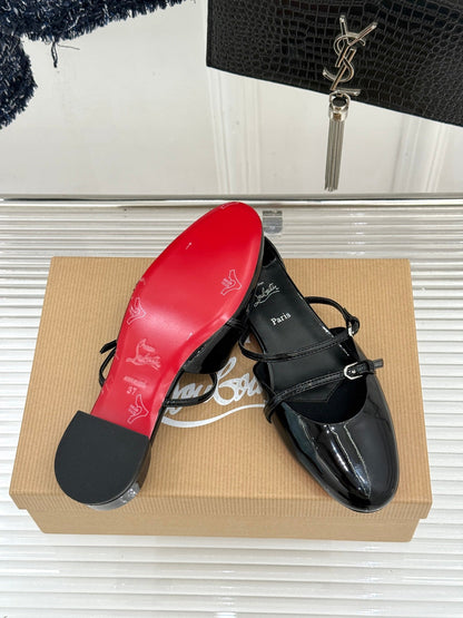 Christian Louboutin 2026 Jane Nina Mules Patent Leather 785434