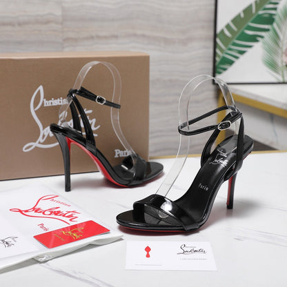 CL Mis Z 100mm Sandal Patent Leather 863982