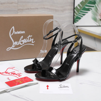 CL Mis Z 100mm Sandal Patent Leather 863982