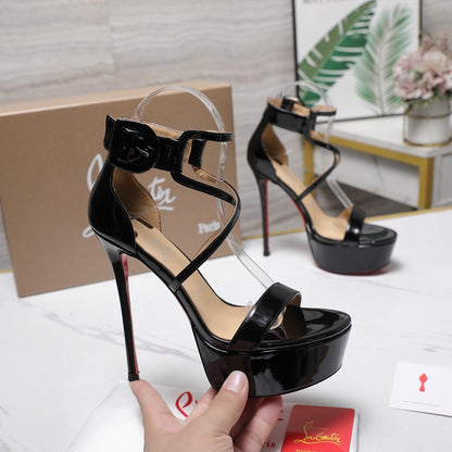 CL Platform Sandal Patent Leather 864014