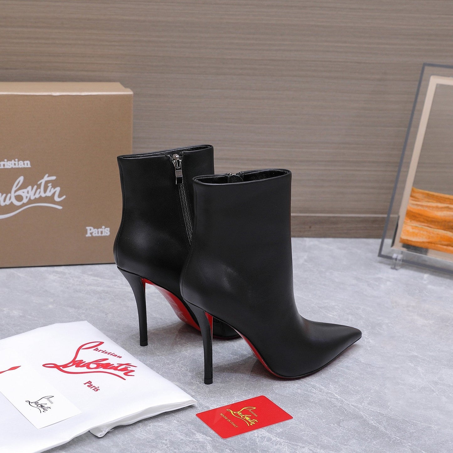 Christian Louboutin Kondora So Kate Boot Calfskin 863888