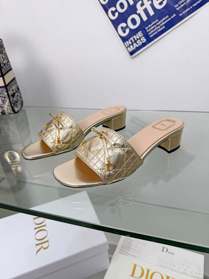 Dior 2026 Sandal 45mm Metallic Leather 844877