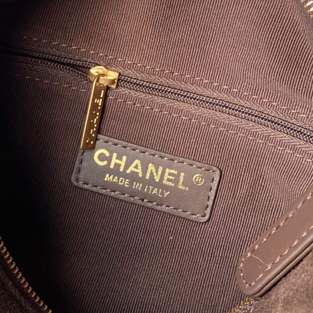 CC AS5792 25K Bowling Bag Brown Suede