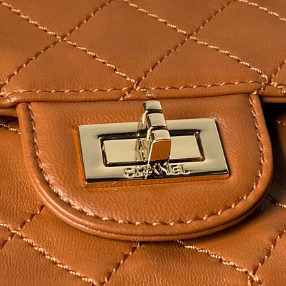 Chanel 2026 2.55 Bag 24cm Brown Calfskin 367737