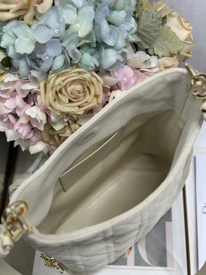Dior 2026 Bag 27cm Multicolor Velvet Leather 289496