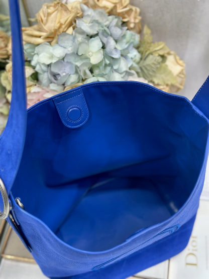 Dior 2026 Medaillon Bucket Bag Suede and Leather 159057