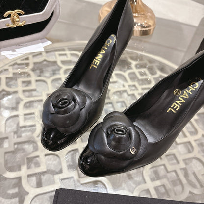 CC 26s High Heels Pump 85 Black Suede 627011