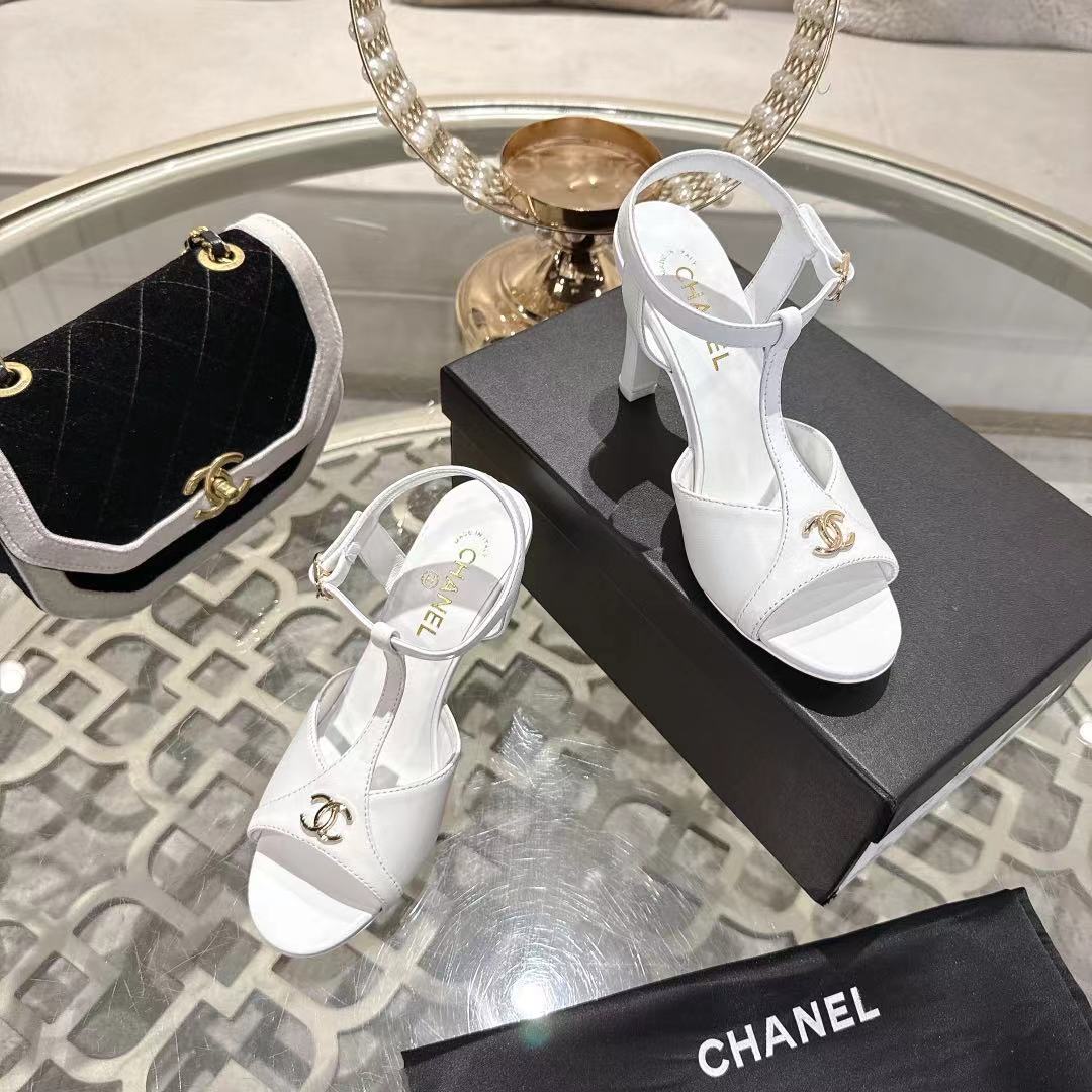 Chanel 2026 Platform Sandals Sheepskin 834306