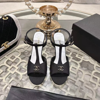 Chanel 2026 Platform Sandals Lambskin 834307
