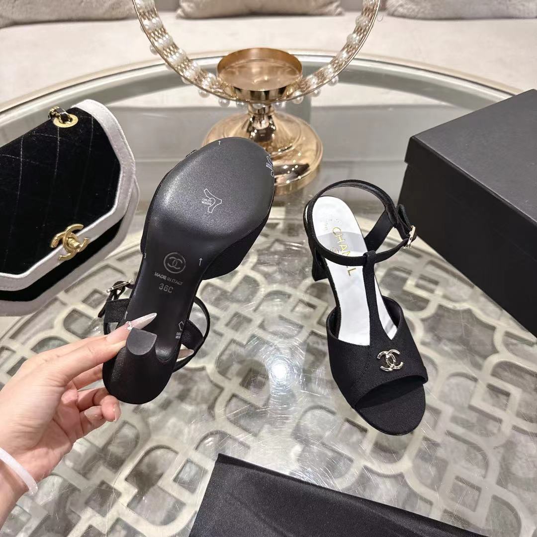Chanel 2026 Platform Sandals Lambskin 834307