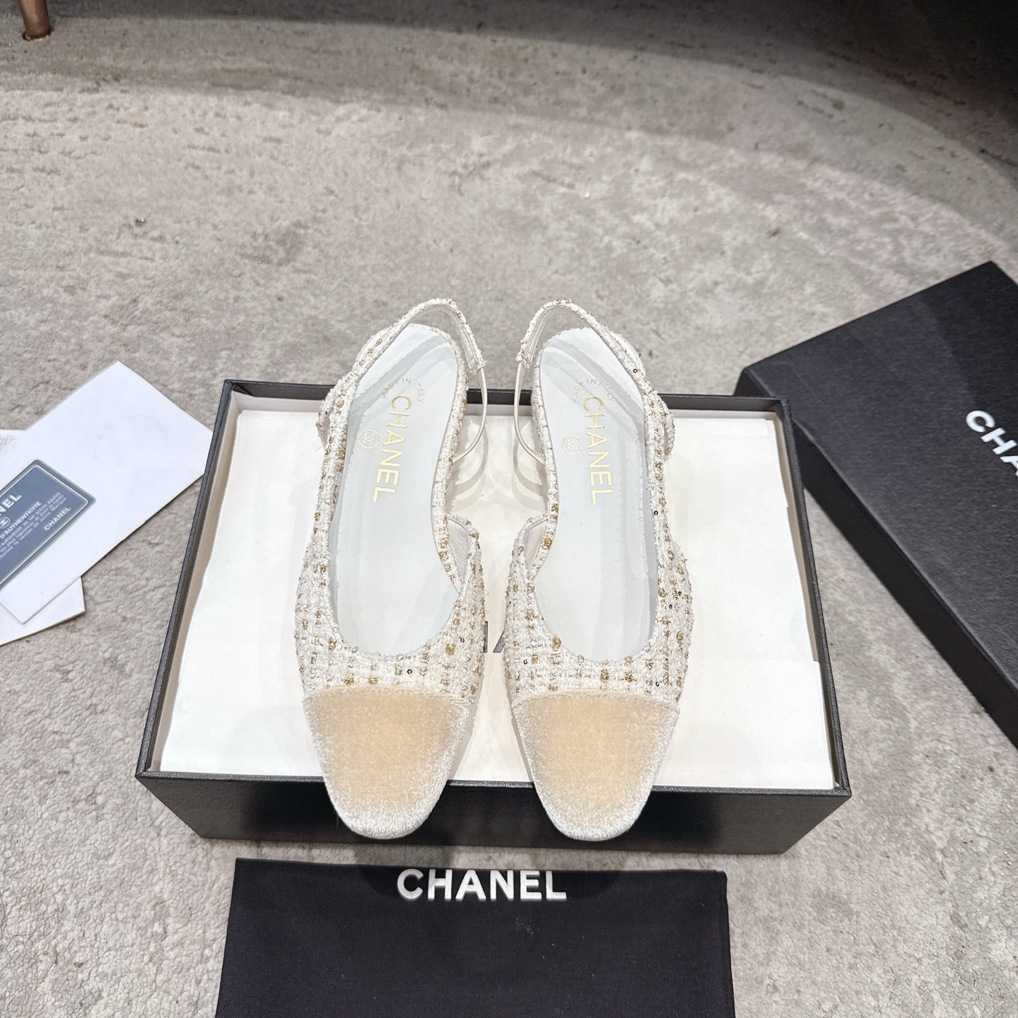 Chanel 2026 Flat Sandals Sheepskin 826287