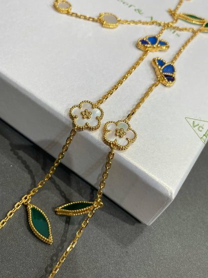 VCA Lucky Spring Necklace 15 Motifs