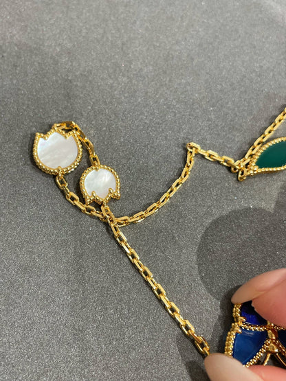VCA Lucky Spring Necklace 15 Motifs