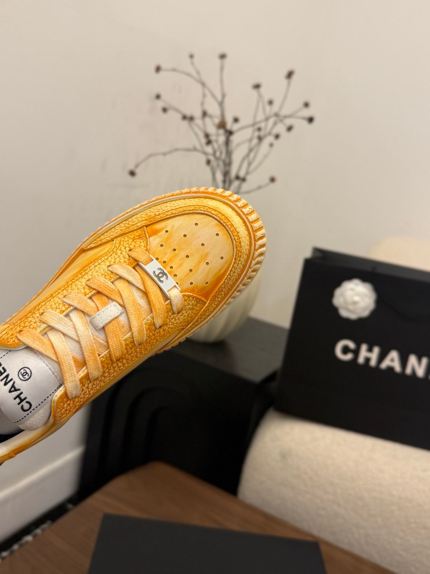 CC 26s Casual Sneaker Sunny Orange Leather 183617