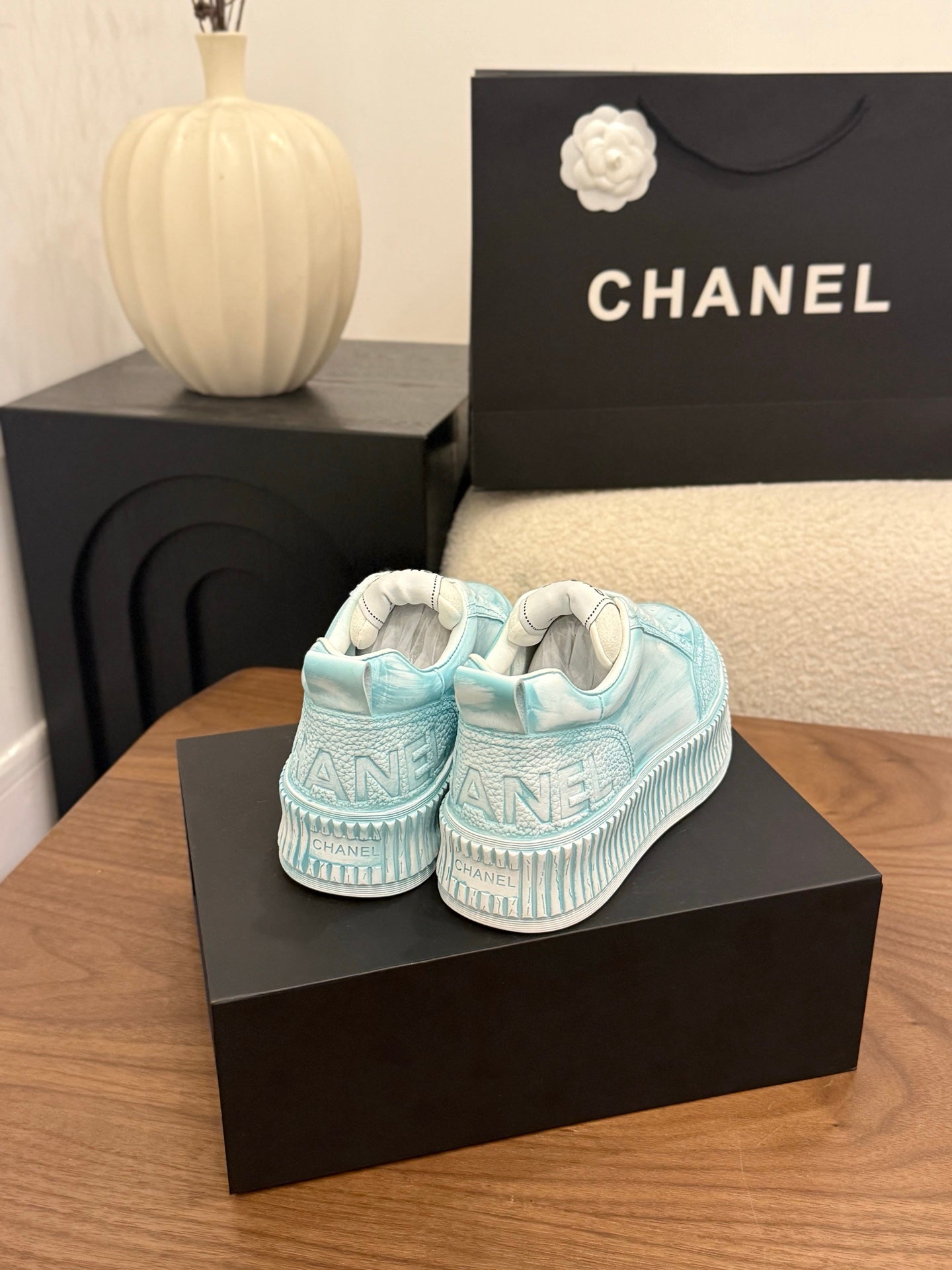 CC 26s Casual Sneaker Blue Pastel Leather 183619