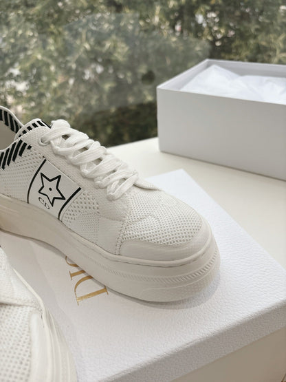 CD 26s Sneaker 45 White Canvas Cowhide 648334