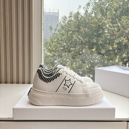 CD 26s Sneaker 45 White Canvas Cowhide 648334