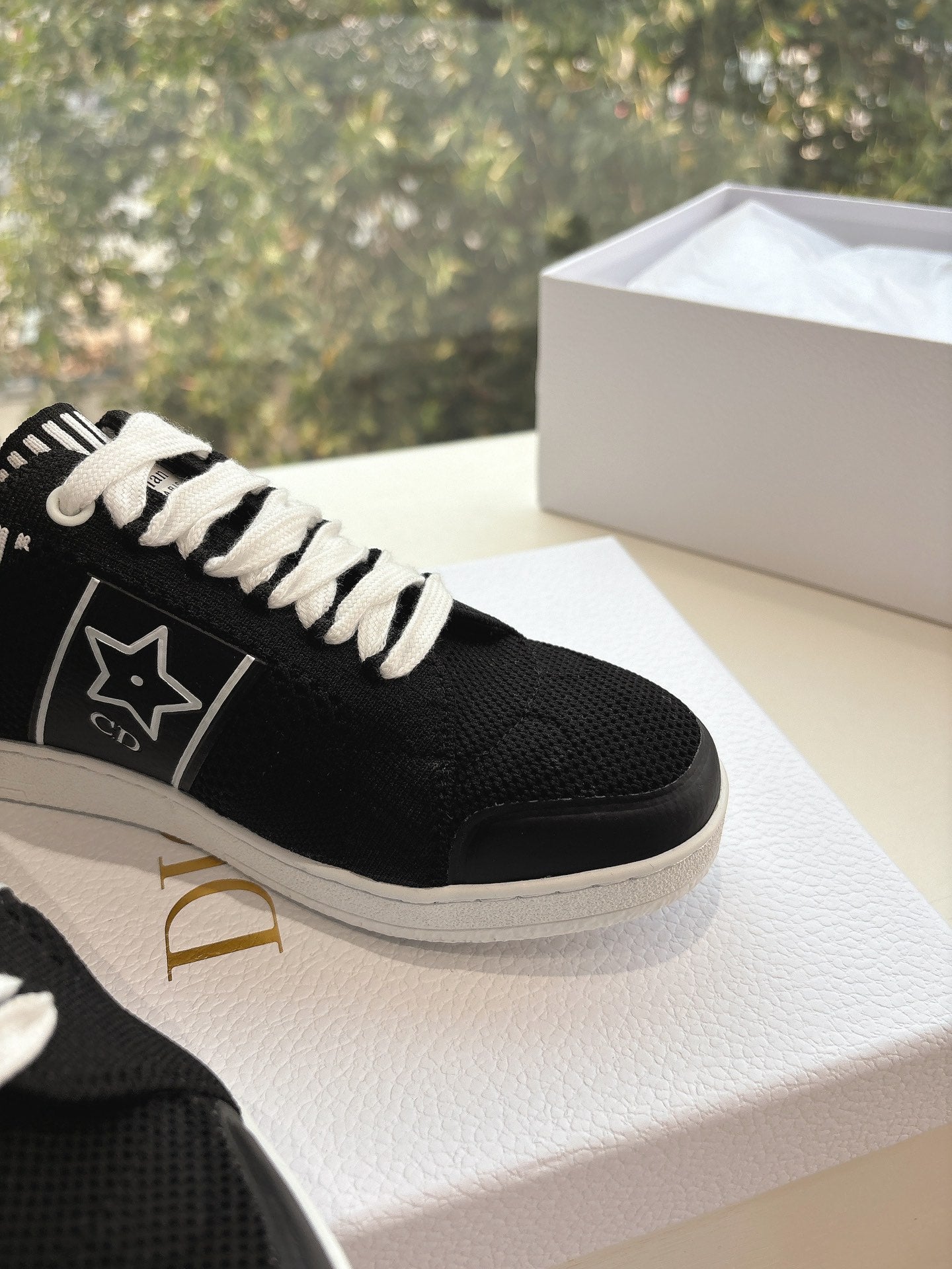 CD 26s Sneaker Black Cowhide 648335