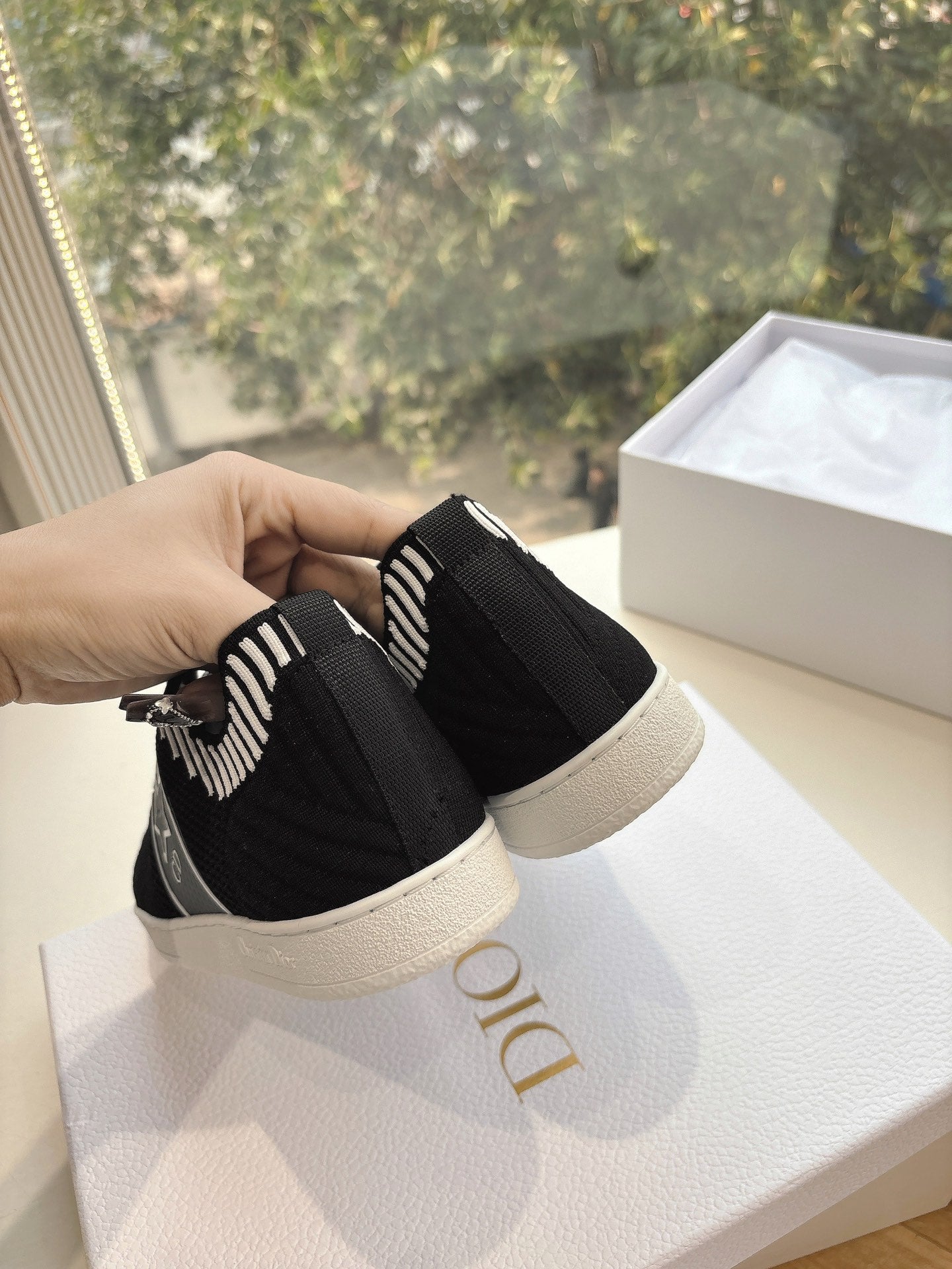 CD 26s Sneaker Black Cowhide 648335